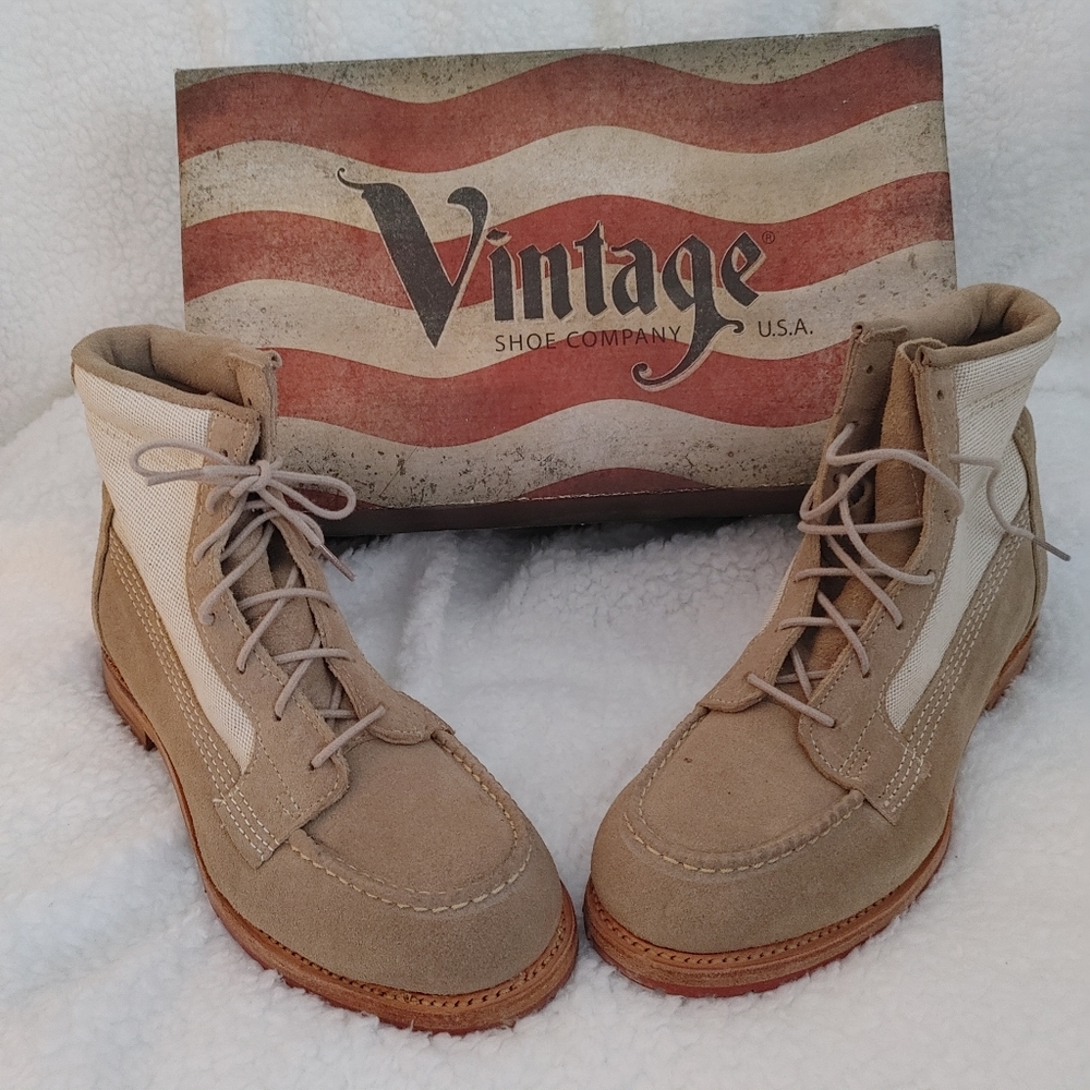 Brand: Vintage Shoe Company. Size 9.5 Boots